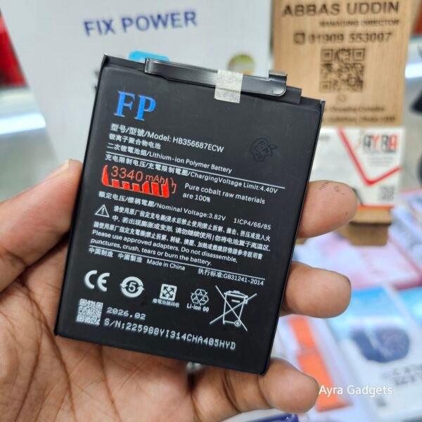 Huawei Nova 2i/3i/3E Replacement Battery - HB356687ECW (3340mAh)