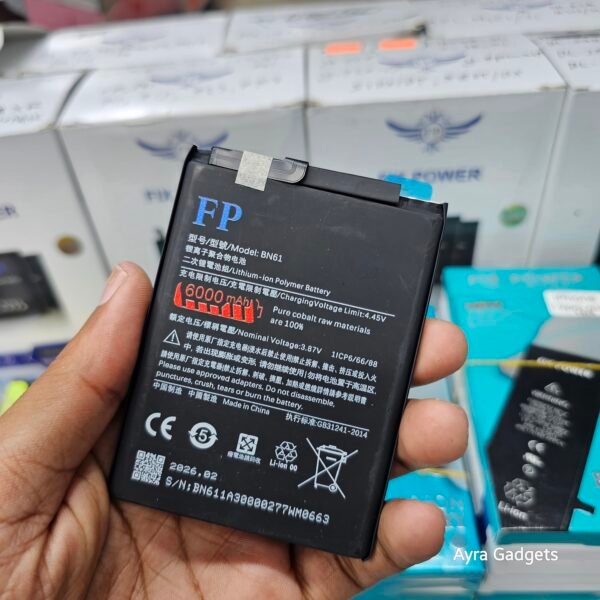 Xiaomi BN61 High-Capacity Replacement Battery (6000mAh)