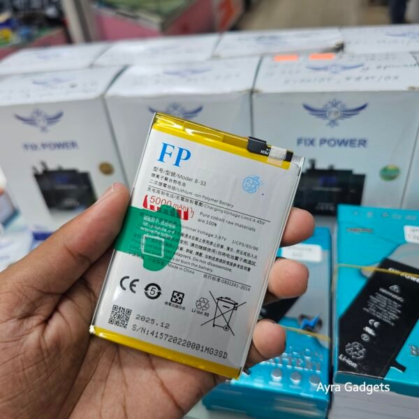 Vivo B-S3 High-Capacity Replacement Battery (5000mAh)