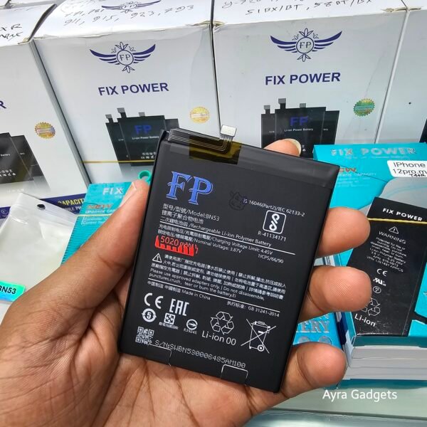 Xiaomi BN53 Original-Capacity Replacement Battery (5020mAh)