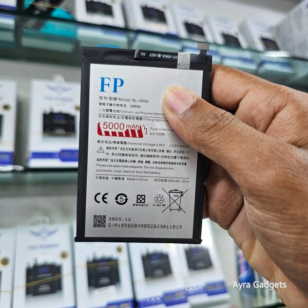 Tecno / Infinix BL-49NX Original-Capacity Replacement Battery (5000mAh)