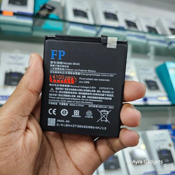 Xiaomi BN43 Original-Capacity Replacement Battery (4100mAh)