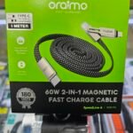 Oraimo 60W 2-in-1 Magnetic Fast Charge Cable